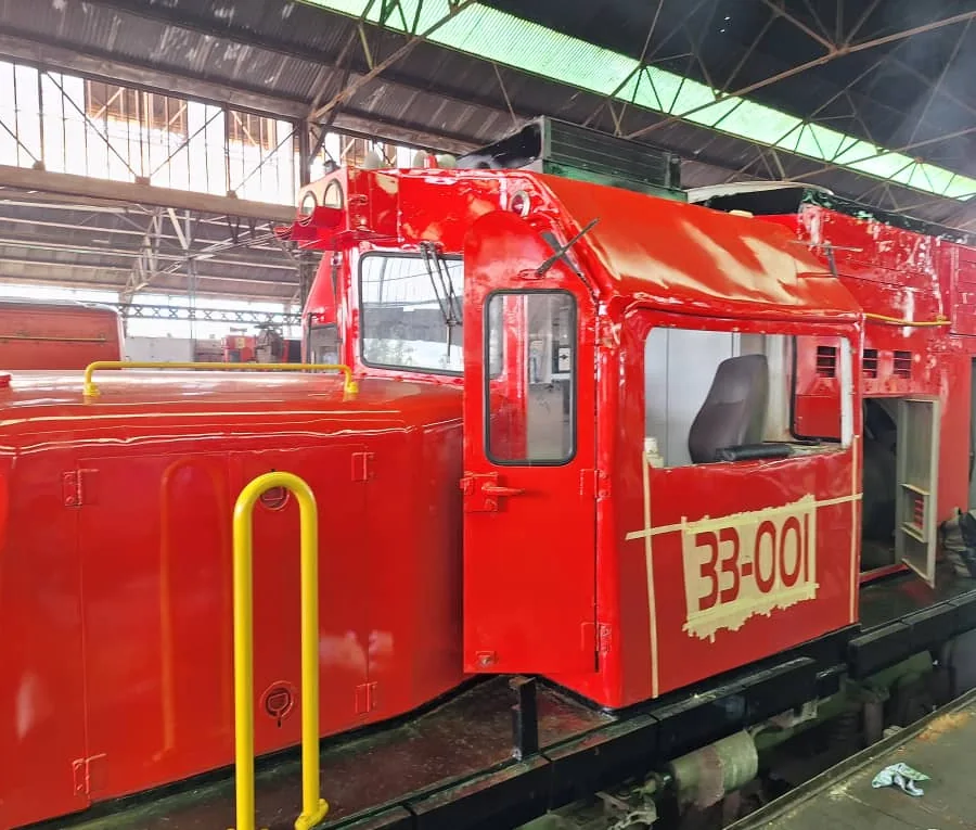 Locomotive rehabilitation project